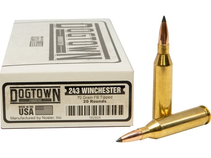 162924.jpg Buy Dogtown 243 Winchester Ammo 70 Grain UK | Bulk