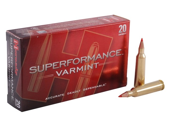 166900.jpg Hornady Superformance Varmint 22-250 Remington Ammo 50 Grain Hornady V-Max Polymer Tip Box of 1000