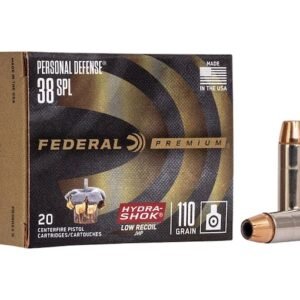 Buy Federal Premium 38 Special Ammo UK | Reduced Recoil