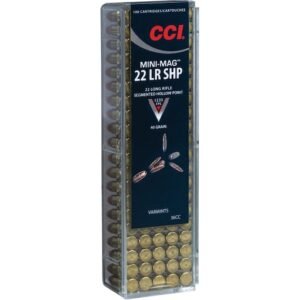 Buy CCI Mini-Mag 22LR Fragmenting Hollow Point UK