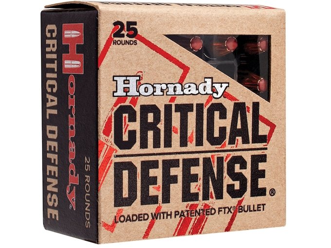 388966.jpg Buy Hornady Critical Defense 9mm UK | 115gr FTX Ammo