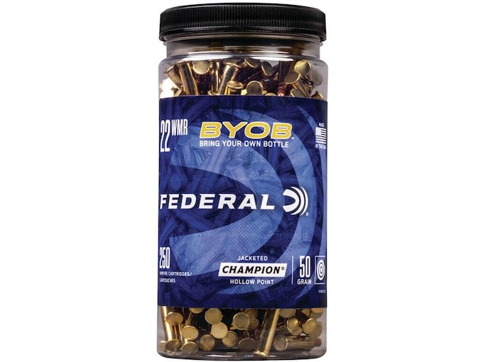 396085.jpg Buy Federal BYOB 22 WMR Ammo | High Velocity 50gr JHP
