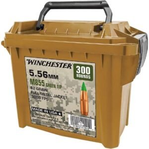 Winchester 5.56x45mm NATO 62 Grain Ammo | Bulk 1000 Can
