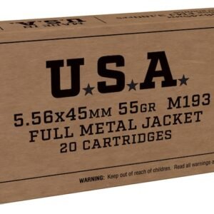 Winchester M193 5.56x45mm NATO 55 Grain Full Metal Jacket Of 1000