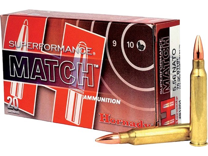 466711.jpg Buy Hornady Superformance Match 5.56 75gr UK | Bulk Ammo