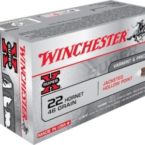 Buy Winchester Super X 22 Hornet Ammo UK | 46gr JHP