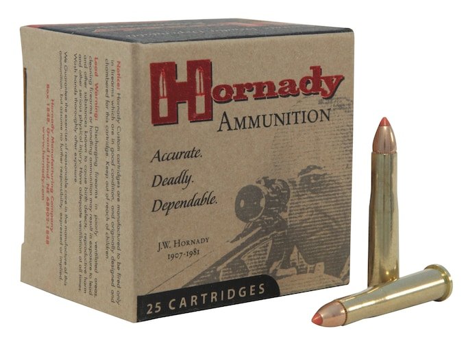 495846.jpg Hornady Varmint Express 22 Hornet Ammo 35 Grain Hornady V-Max Polymer Tip Box of 1000