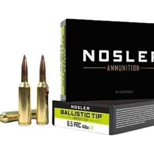 Buy Nosler 6.5 PRC Ammo UK | 140gr Ballistic Tip