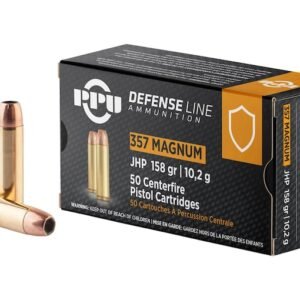 Buy PPU Defense 357 Magnum 158gr JHP 1000ct Germany