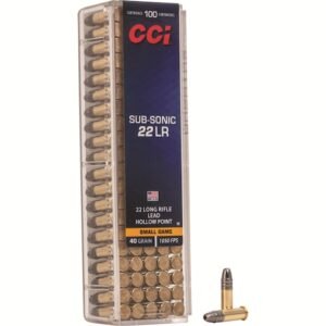 CCI Sub-Sonic 22LR Ammo 40 Grain | Quiet Accuracy