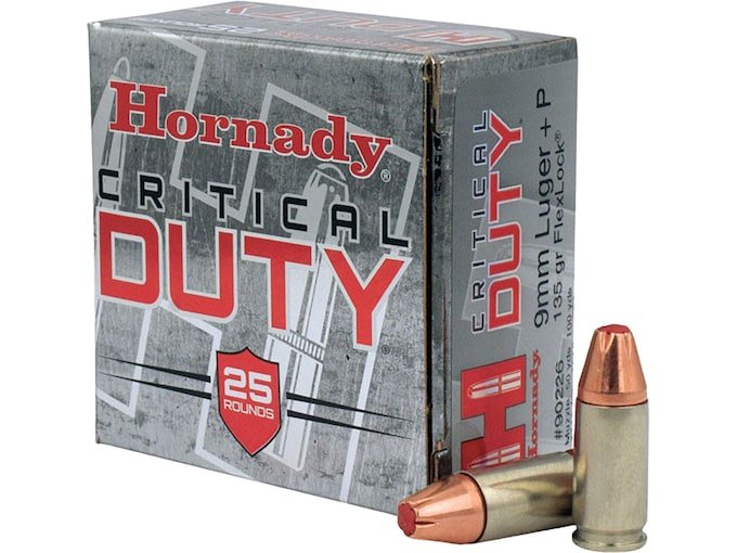 757347.jpg Buy Hornady Critical Duty 9mm +P Ammo UK | 135gr