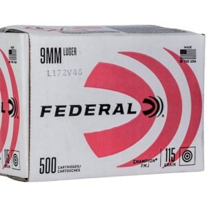 Buy Federal Champion 9mm Luger Ammo UK | Bulk 9mm