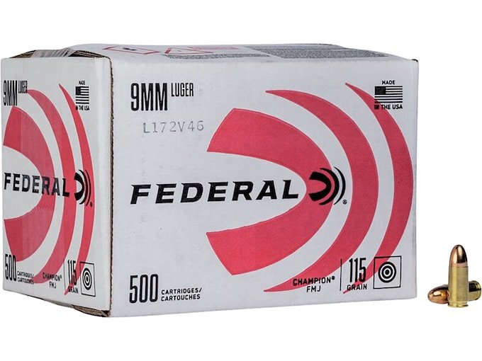 844272.jpg Buy Federal Champion 9mm Luger Ammo UK | Bulk 9mm