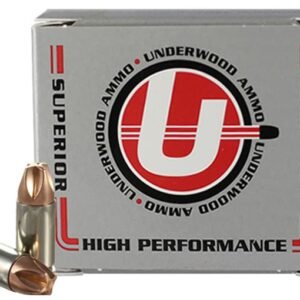 Underwood Xtreme Defender 9mm Luger Ammo 68 Grain Lehigh Xtreme Defense Fluted Lead Free Box of 100