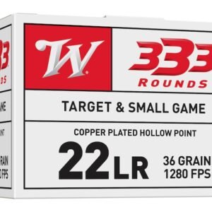 Winchester 22LR Ammo 36 Grain | Reliable Bulk Rimfire