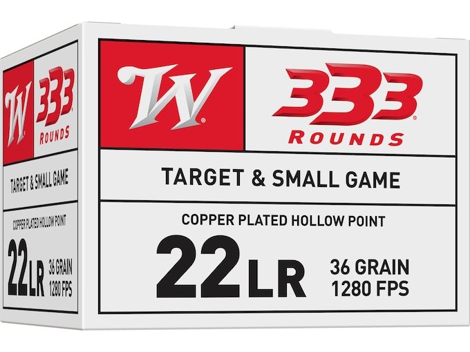 952255-1.jpg Winchester 22LR Ammo 36 Grain | Reliable Bulk Rimfire