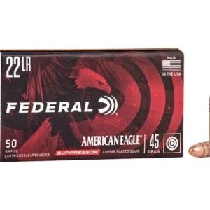 Federal American Eagle Suppressor 22LR Germany - 5000 Rds