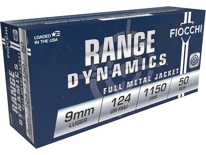999476.jpg Buy Fiocchi 9mm Luger Ammo Italy | 124gr FMJ Bulk