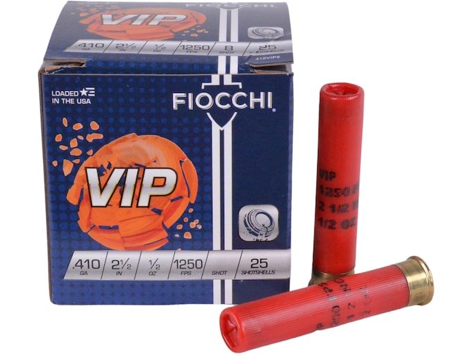 Fiocchi-VIP-Target-410-Ammo.jpg Fiocchi VIP Target 410 Ammo for Sale UK | Premium 100pk